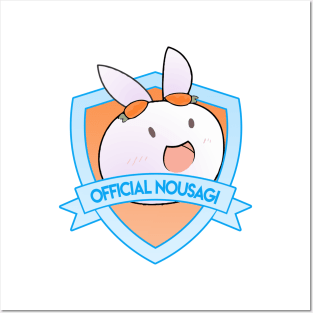 Nousagi Badge Hololive Pekora Fanbase Posters and Art